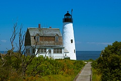 Wood Island Lighthouse in Maine